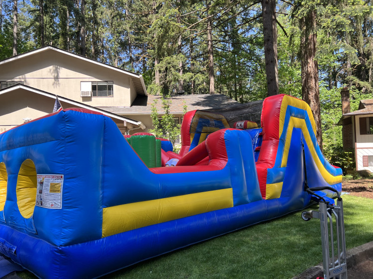 (48) 32ft Colored Obstacle Course